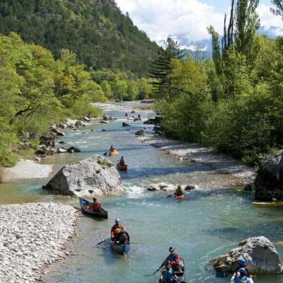 Canoë sur la Drôme