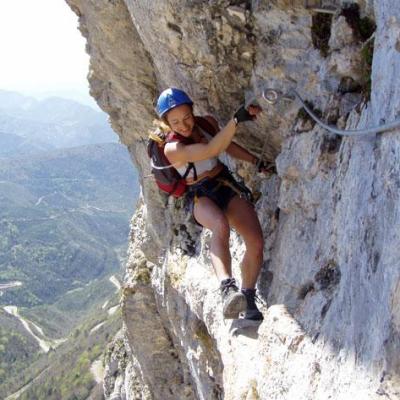 Via-ferrata de chironne